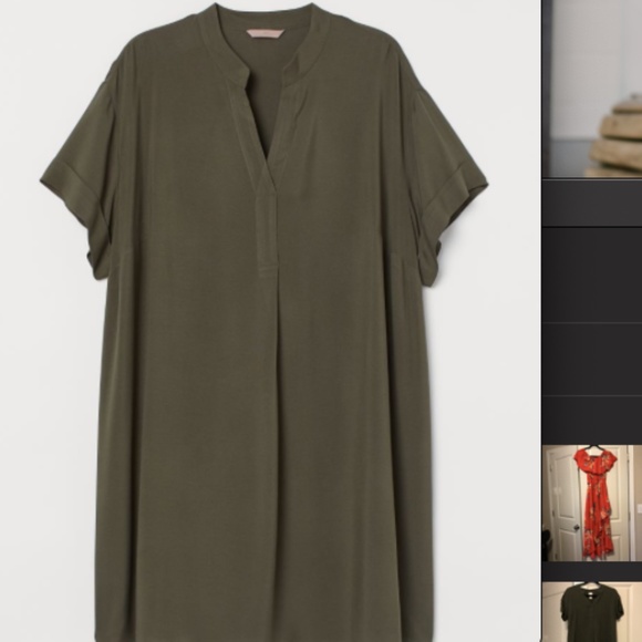 H&M Dresses & Skirts - H&M Army Green Dress